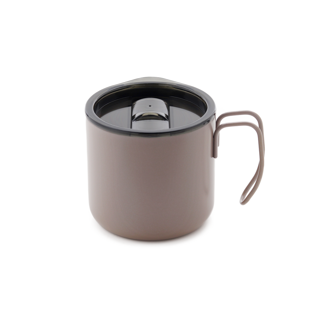 كوب ستيل مع غطاء حافظ