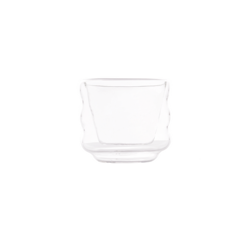 كوب زجاجي بعزل مضاعف 100مل