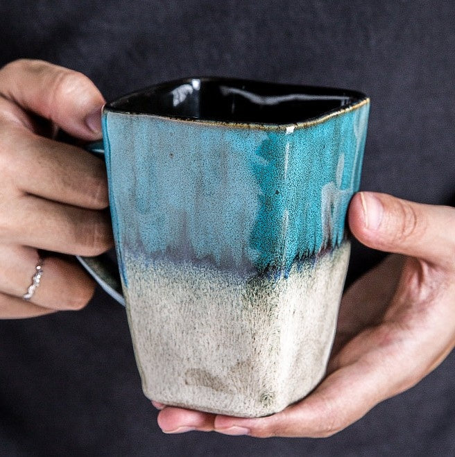 كوب سيراميك مربع