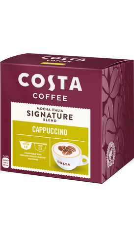 كبسولات كابتشينو سجنتشر من كوستا